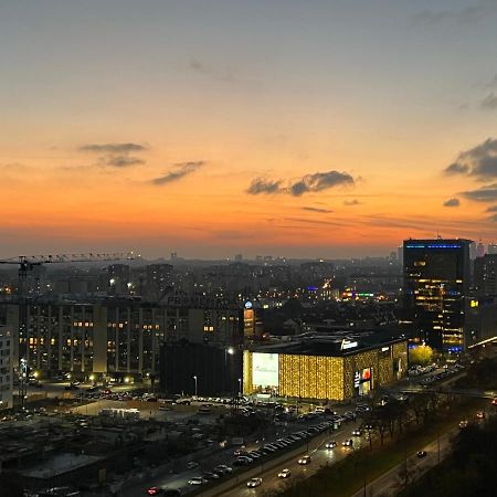 Apartament Skyscrapper Z Widokiem Na Panorame Warszawy 바르샤바 외부 사진