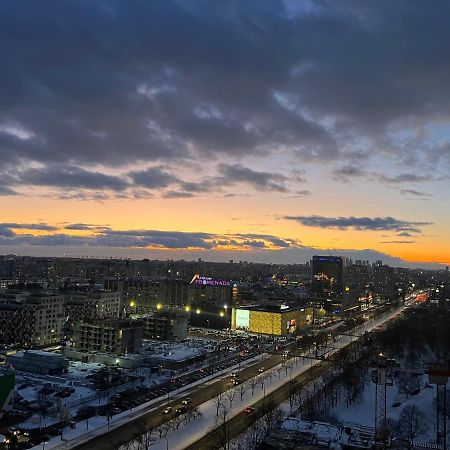 Apartament Skyscrapper Z Widokiem Na Panorame Warszawy 바르샤바 외부 사진