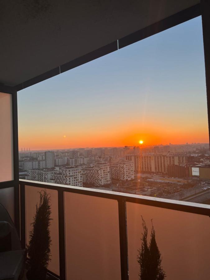 Apartament Skyscrapper Z Widokiem Na Panorame Warszawy 바르샤바 외부 사진